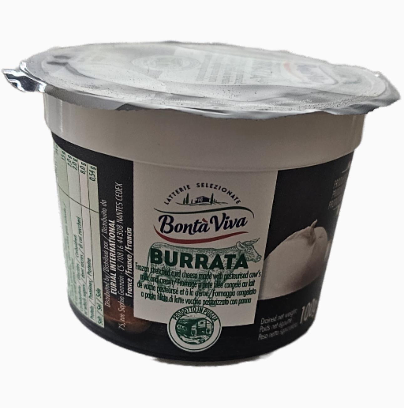 Burrata bonta viva IQF 100GR