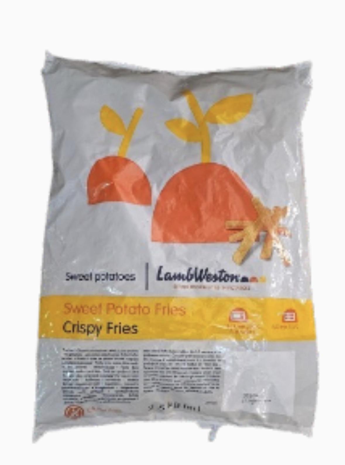Sachet Frite de patate douce Lambweston x2.5kg